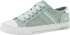 Mustang Damen Sneaker bestickt Baumwolle Schnürung Produktbild-Vorschau 17