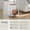 tectake® Beistelltisch Oxford 45,5x45,5x53cm Produktbild-Vorschau 2