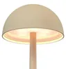 Ledvion 2x Wiederaufladbare LED Tischleuchte Beige Dimmbar Produktbild-Vorschau 2