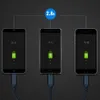 Remax 3in1 cavo di ricarica in nylon 2.8A Micro USB TYP-C Anteprima dell’immagine prodotto 4