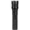 A black flashlight is shown against a white background. Náhled obrázku produktu