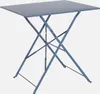 sweeek - Klappbarer Bistro-Gartentisch aus Stahl, 2 Produktbild-Vorschau 1
