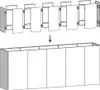 vidaXL květináč 200x40x80 cm Pozinkovaná ocel Náhled obrázku produktu 6