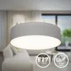 Stropní lampa textilní stínidlo stropní lampa do obývacího Náhled obrázku produktu 2