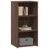 Sideboard Braun Eichen-Optik 45x41x93 cm Holzwerkstoff Produktbild-Vorschau 3