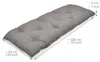 Beautissu Bankkussen Flair BK, ongeveer 180x50x10 cm, Productafbeelding-voorbeeld 3