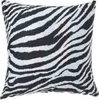 Kissenbezug Weiß Schwarz Zebra Muster Produktbild-Vorschau 1