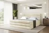 ALTDECOR Boxspringbett mit Fußteil, H4 Matratze und Topper Produktbild-Vorschau 1