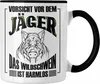 Trendation - Lustige Tasse Geschenk für Jäger Wildschwein Produktbild-Vorschau 1