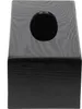 Schwarze Taschentuchbox aus Holz, Serviettenetui, eleganter Produktbild-Vorschau 5