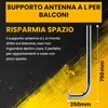 Extralink Supporto da balcone per antenna satellitare 250 × Anteprima dell’immagine prodotto 5
