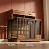 Hundekäfig Möbel, 120 cm Aufbewahrungskäfig Hundebox, Produktbild-Vorschau 6