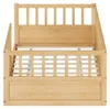 Letto per bambini in legno massello, modello a terra, Anteprima dell’immagine prodotto 13