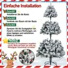 Yakimz künstlicher Weihnachtsbaum mit Schnee Tannenbaum mit Produktbild-Vorschau 4