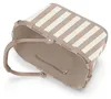 Reisenthel carrybag xs mini, Braun, Weiß, Polyester, Produktbild-Vorschau 3