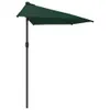 vidaXL Ombrellone da balcone con palo in alluminio verde Anteprima dell’immagine prodotto 4