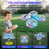 Drohne für Kinder, RC Drohne, Quadrocopter, 360°Flips, LED Produktbild-Vorschau 2