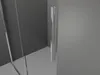 Mexen Velar Duschschiebetür 140 cm, Mattglas, Chrom - Produktbild-Vorschau 8