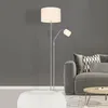 RGB LED Stehlampe, flexible Leseleuchte, Textil sandfarben, Produktbild-Vorschau 8