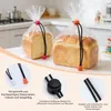 20 Stück Verschlussclips für Beutel 20cm Clips für Tüten Produktbild-Vorschau 3