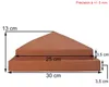 Chapeau Pilier 30x 30 Pointe Diamant Bandeau Carré - Rouge Voir les images du produit 4