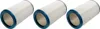 3x Trade-Shop Patronenfilter / Rundfilter / Lamellenfilter Produktbild-Vorschau 1