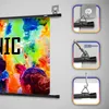 Duronic BPS40 4:3 Projektor-Leinwand, Beamer-Leinwand 40 Produktbild-Vorschau 3