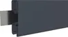 Gartentür aus aluminium 1m SANTIS H.140cm grau Produktbild-Vorschau 9