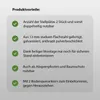 Fahrradanlehnbügel 115 x 76 cm Flachstahl 13 mm Anthrazit Produktbild-Vorschau 11
