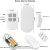 Alarme de porte Alarme de fenêtre, 2 télécommandes, sirène Voir les images du produit 3