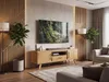 FineBuy TV Lowboard 150cm Eiche Nachbildung Moderner Produktbild-Vorschau 4