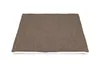 A brown and white dog mat is shown on a white background. Produktbild-Vorschau