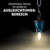 Favour Retro LED lampáš so žiarovkou Camping Lamp IP64 Náhľad obrázku produktu 5