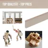 Holzleiste - Esche gehobelt - 8 x 25 x 1000 mm Produktbild-Vorschau 5