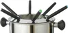 Fondue - Set aus Edelstahl 10 - tlg. Maße: Durchm. 16 x 30 Produktbild-Vorschau 8