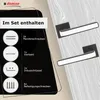 DOMINO Türgriff ohne Schlossrosette | quadratische Rosette Produktbild-Vorschau 5