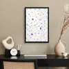 MuchoWow® MuchoWow® Gerahmtes Poster Blumen - Lila - Gelb Produktbild-Vorschau 2
