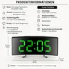 LED Wecker Digitaler Alarmwecker Temperatur Uhr Produktbild-Vorschau 2