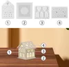 3D Silikonform Kerzenhalter Haus Gießform Häuser Gips Produktbild-Vorschau 8