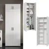 Universalschrank Vicco Ingo Weiß 80 x 182.4 cm mit Produktbild-Vorschau 2