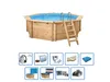 Interline Java Holzpool ø 4,40 m/ 1,36m Super Set Produktbild-Vorschau 1