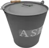 Relaxdays Ascheeimer 12 Liter Kohle Asche runde Aschetonne Produktbild-Vorschau 11