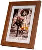 Drevený fotorámik Bevel 40x50 3 tmavohnedý Náhľad obrázku produktu 1