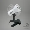 Klemmleuchte Klemmlampe 1xE14 schwenkbar Schnurschalter Produktbild-Vorschau 2