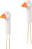 Gartendeko Gartenstecker aus Polyresin Gänsehals Stecker 3D Produktbild-Vorschau 1