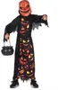 Kürbiskostüm für Kinder Halloweenkostüm schwarz-orange - Produktbild-Vorschau 2