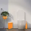 Spirella Treteimer Venedig - orange - 5L - Metall - 21 x 30 Produktbild-Vorschau 7
