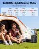 SucceBuy Akku Camping Ventilator mit 2400 U/min Motor, Produktbild-Vorschau 3