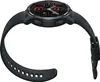 A black smartwatch with a black strap is shown against a white background. Náhľad obrázku produktu