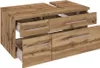Waschtischunterschrank 90 cm,  Siphonausschnitt Rechts Produktbild-Vorschau 2